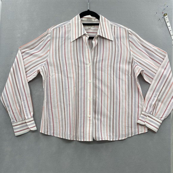 Vintage Faconnable Button-down Linen Blend Shirt - Picture 1 of 10